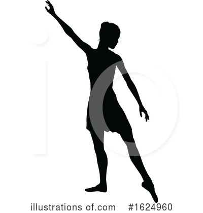 Royalty-Free (RF) Ballerina Clipart Illustration by AtStockIllustration - Stock Sample #1624960