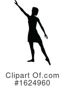 Ballerina Clipart #1624960 by AtStockIllustration
