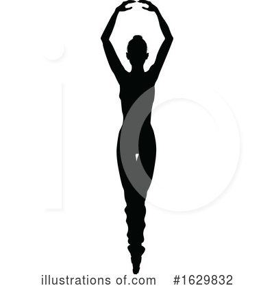 Royalty-Free (RF) Ballerina Clipart Illustration by AtStockIllustration - Stock Sample #1629832