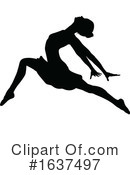 Ballerina Clipart #1637497 by AtStockIllustration