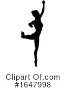 Ballerina Clipart #1647998 by AtStockIllustration