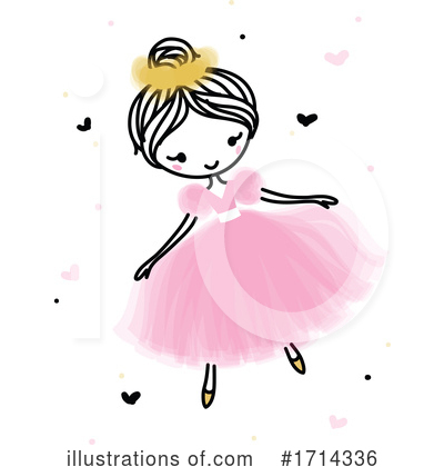 Royalty-Free (RF) Ballerina Clipart Illustration by elena - Stock Sample #1714336