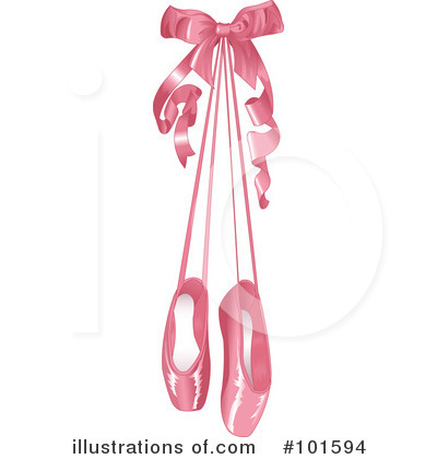 Ballet Slippers Clipart #101594 by Pushkin