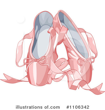 Ballet Slippers Clipart #1106342 by Pushkin