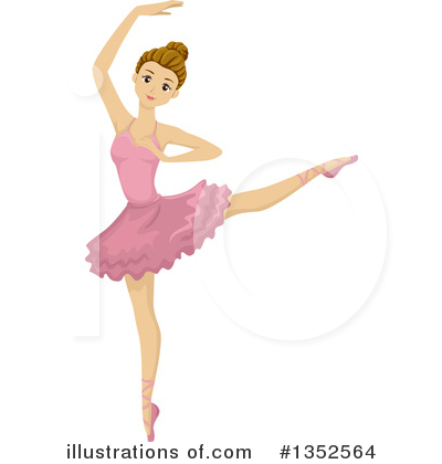 Royalty-Free (RF) Ballet Clipart Illustration by BNP Design Studio - Stock Sample #1352564