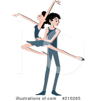 Ballerina Clipart #210265 by BNP Design Studio