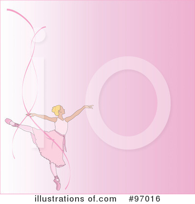 Royalty-Free (RF) Ballet Clipart Illustration by Pams Clipart - Stock Sample #97016