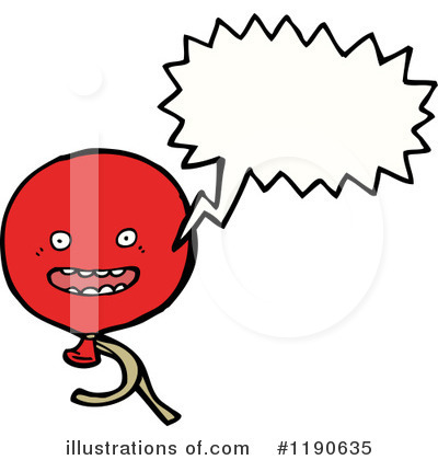 Royalty-Free (RF) Balloon Clipart Illustration by lineartestpilot - Stock Sample #1190635