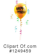 Balloon Clipart #1249459 by AtStockIllustration