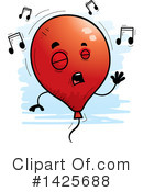 Balloon Clipart #1425688 by Cory Thoman
