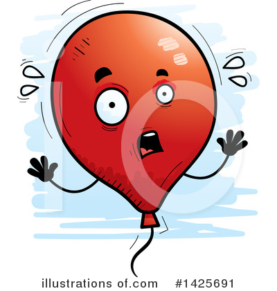 Royalty-Free (RF) Balloon Clipart Illustration by Cory Thoman - Stock Sample #1425691