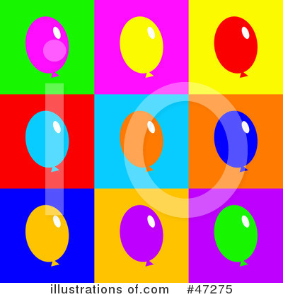 Royalty-Free (RF) Balloon Clipart Illustration by Prawny - Stock Sample #47275
