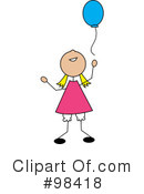 Balloon Clipart #98418 by Pams Clipart