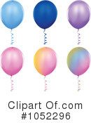 Balloons Clipart #1052296 by dero