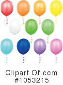 Balloons Clipart #1053215 by dero