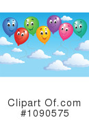 Balloons Clipart #1090575 by visekart