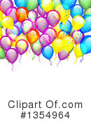 Balloons Clipart #1354964 by vectorace