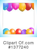 Balloons Clipart #1377240 by elaineitalia