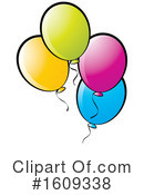 Balloons Clipart #1609338 by Lal Perera