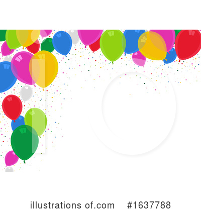 Balloons Clipart #1637788 by dero