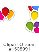 Balloons Clipart #1638991 by dero