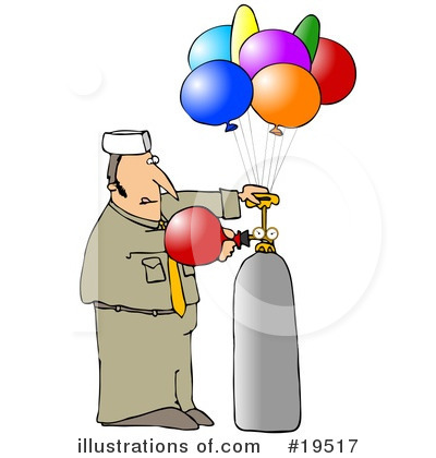 Royalty-Free (RF) Balloons Clipart Illustration by djart - Stock Sample #19517