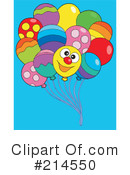 Balloons Clipart #214550 by visekart