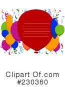 Balloons Clipart #230360 by BNP Design Studio