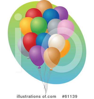 Balloons Clipart #61139 by Kheng Guan Toh