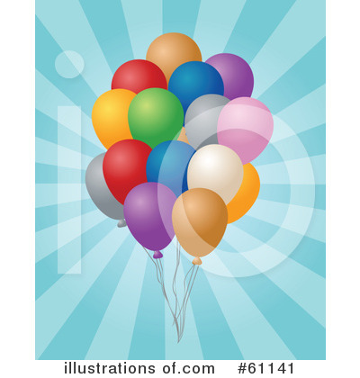 Balloons Clipart #61141 by Kheng Guan Toh