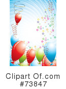 Balloons Clipart #73847 by MilsiArt