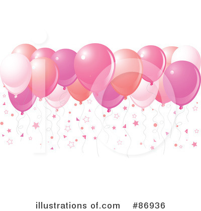 Party Balloons Clipart #86936 by Pushkin