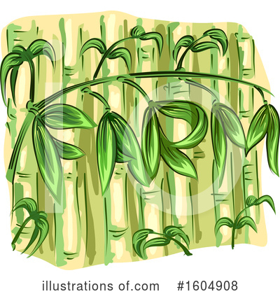 Royalty-Free (RF) Bamboo Clipart Illustration by BNP Design Studio - Stock Sample #1604908