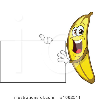 Royalty-Free (RF) Banana Clipart Illustration by yayayoyo - Stock Sample #1062511