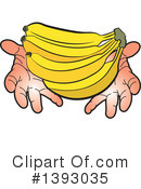 Banana Clipart #1393035 by Lal Perera