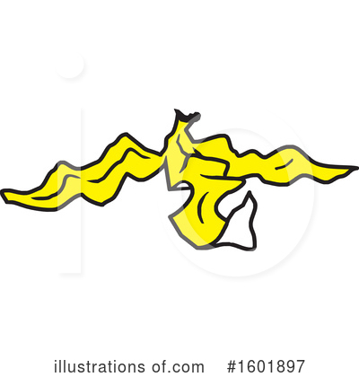 Royalty-Free (RF) Banana Clipart Illustration by Johnny Sajem - Stock Sample #1601897