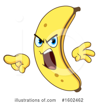 Banana Clipart #1602462 by yayayoyo