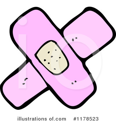 Royalty-Free (RF) Bandage Clipart Illustration by lineartestpilot - Stock Sample #1178523