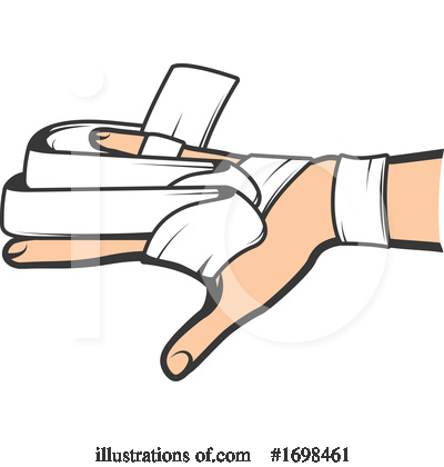Royalty-Free (RF) Bandage Clipart Illustration by Vector Tradition SM - Stock Sample #1698461