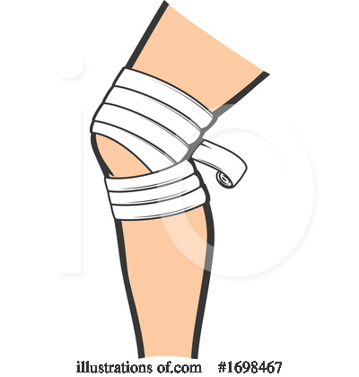 Bandaging Clipart #1698467 by Vector Tradition SM