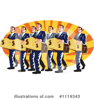 Royalty-Free (RF) Banking Clipart Illustration by patrimonio - Stock Sample #1119343