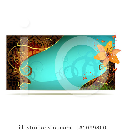 Royalty-Free (RF) Banner Clipart Illustration by merlinul - Stock Sample #1099300