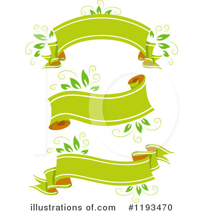 Ribbon Banners Clipart #1193470 by BNP Design Studio