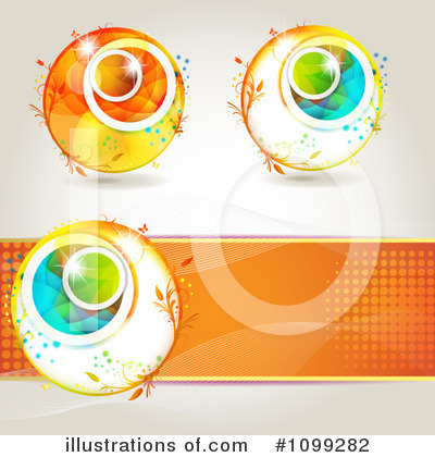 Royalty-Free (RF) Banners Clipart Illustration by merlinul - Stock Sample #1099282