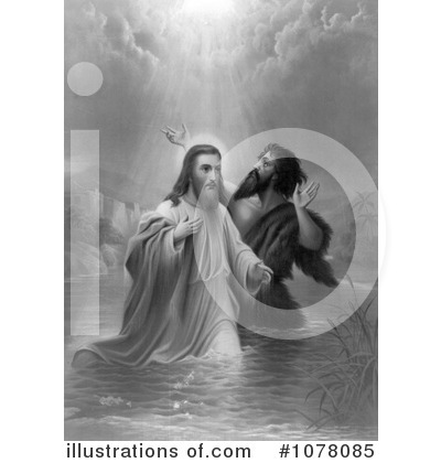 Royalty-Free (RF) Baptism Clipart Illustration by JVPD - Stock Sample #1078085