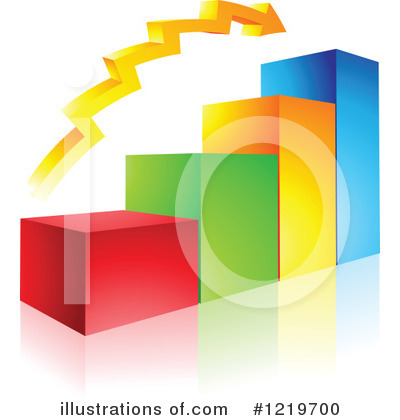 Royalty-Free (RF) Bar Graph Clipart Illustration by cidepix - Stock Sample #1219700