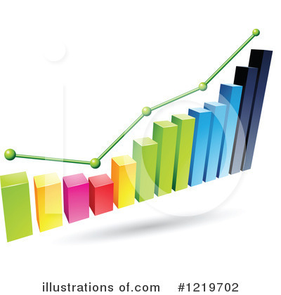 Royalty-Free (RF) Bar Graph Clipart Illustration by cidepix - Stock Sample #1219702