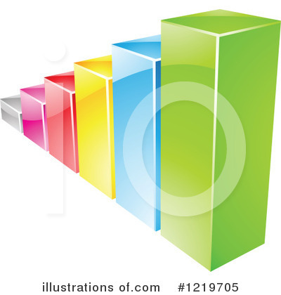 Royalty-Free (RF) Bar Graph Clipart Illustration by cidepix - Stock Sample #1219705