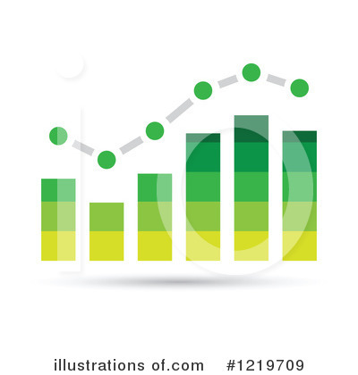Royalty-Free (RF) Bar Graph Clipart Illustration by cidepix - Stock Sample #1219709