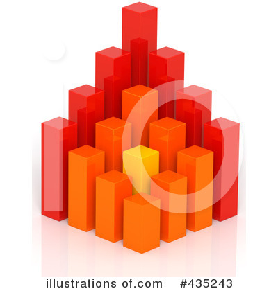 Royalty-Free (RF) Bar Graph Clipart Illustration by Tonis Pan - Stock Sample #435243